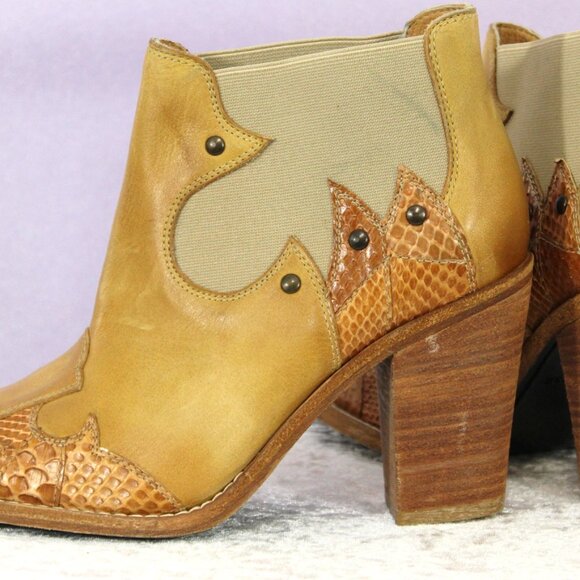 Lucchese Bootmaker Western Ankle Boots – NWOB - Picture 5 of 9